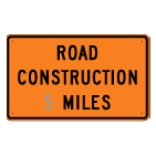 Aluminum Road Construction Sign (G2-01)